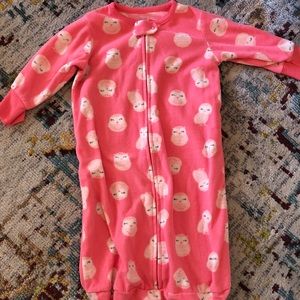 Carter’s fleece sleep sack 0-9 months